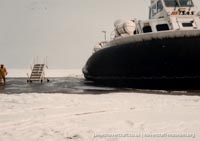 AP1-88 hovercraft with the Scandinavian company SAS -  (credit: The <a href='http://www.hovercraft-museum.org/' target='_blank'>Hovercraft Museum Trust</a>).